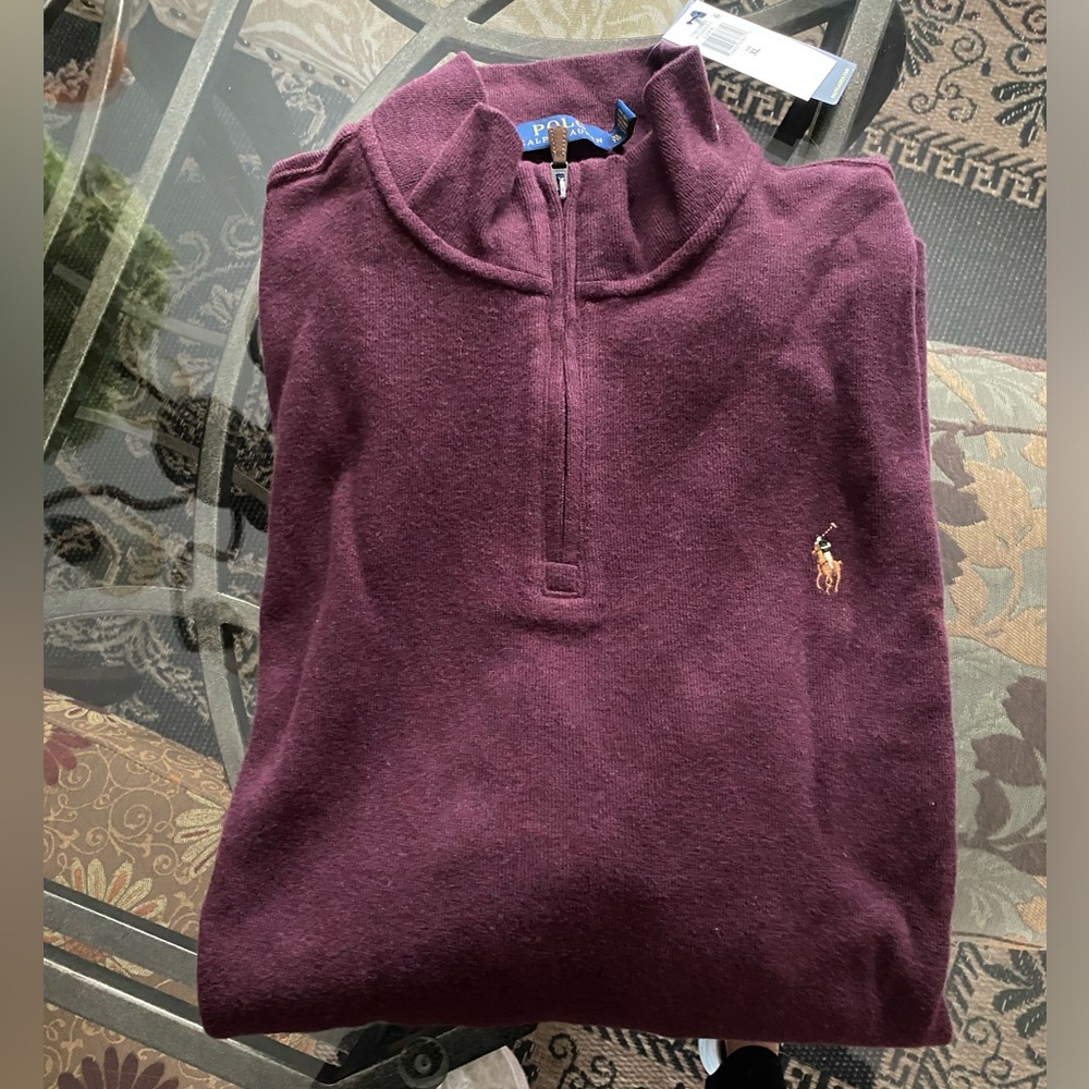 Ralph Lauren Mens Zip Up